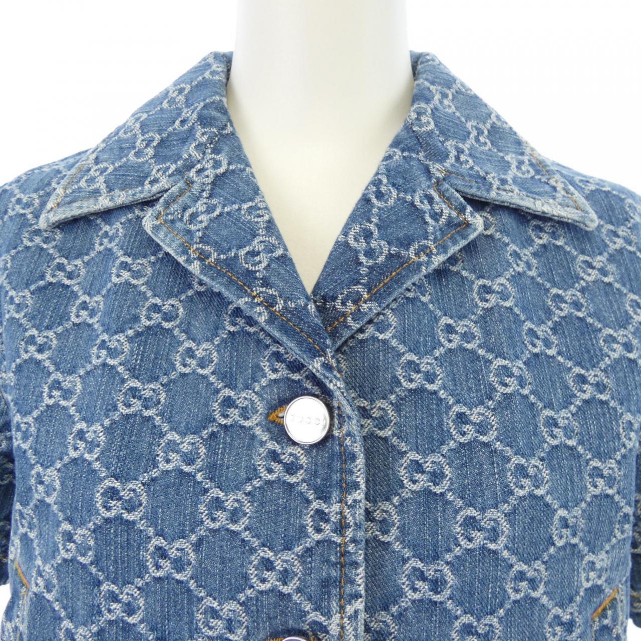 グッチ GUCCI GG DENIM JACQUARD TOP 788680 XDCZE デニムジャケット