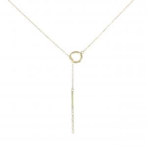 K18YG ダイヤモンド ネックレス 0.10CT