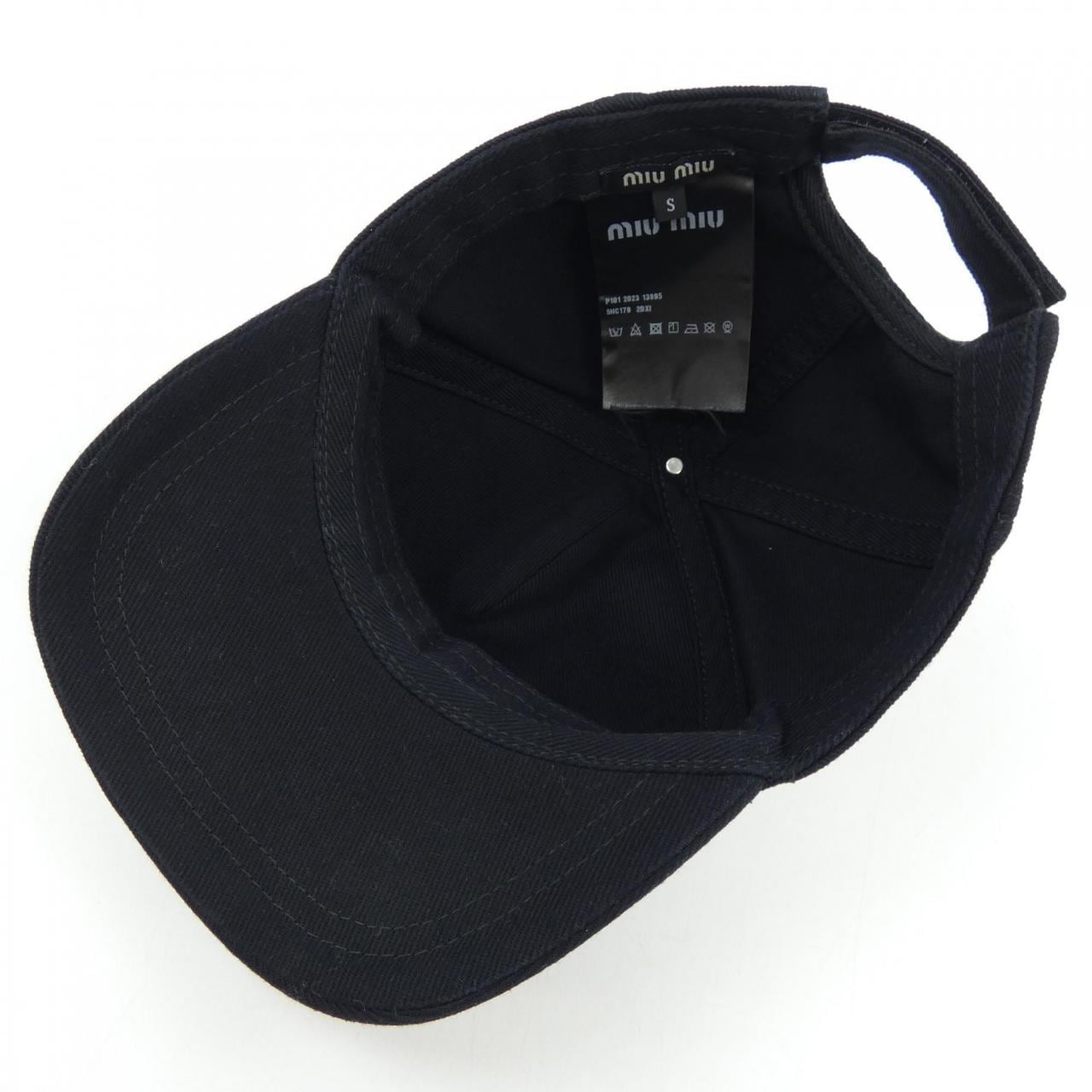 ミュウミュウ MIU MIU 5HC179 2DXI キャップ