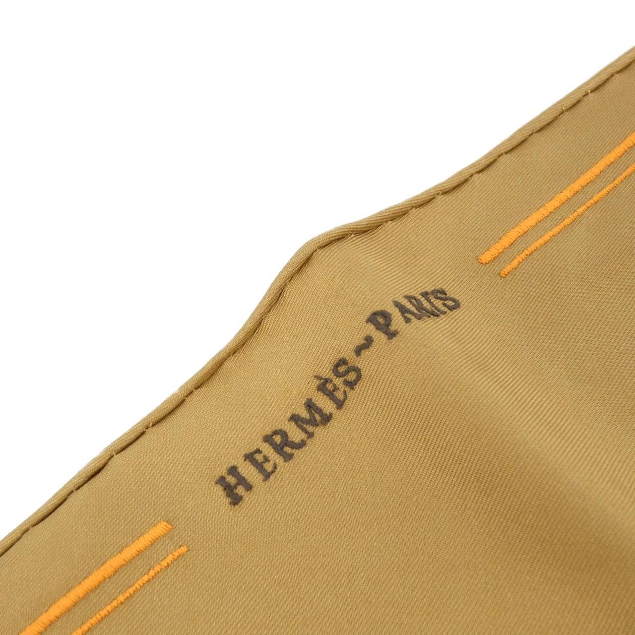 エルメス LISTE AU BLOC ポワントゥ ブロデ 884127S スカーフ