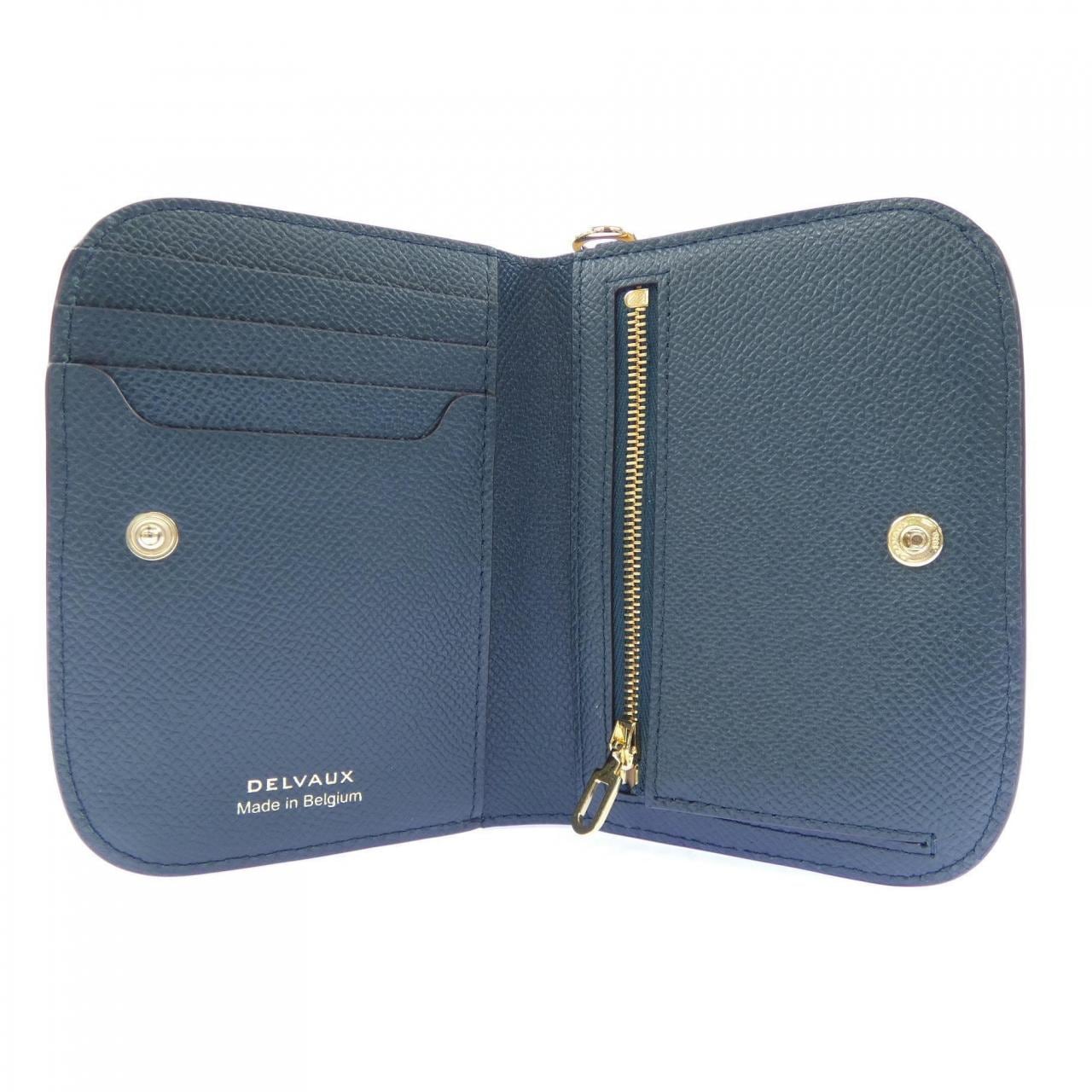 デルボー DELVAUX VAGABOND COMPACT WALLET AB0674BKN WALLET