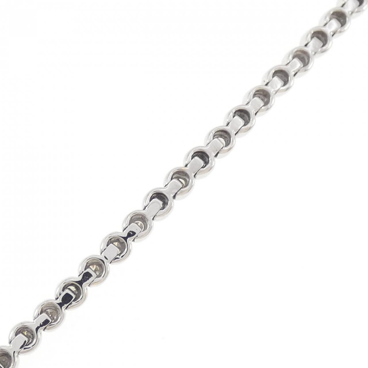 K18WG ダイヤモンド ブレスレット 2.329CT