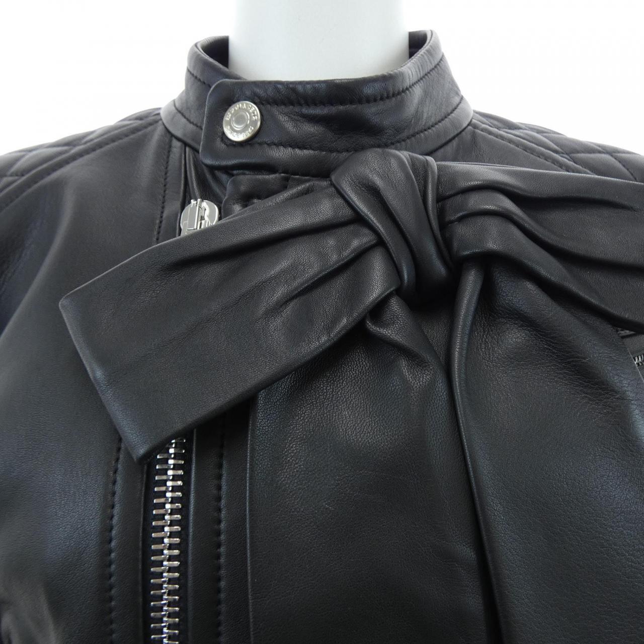ディースクエアード DSQUARED2 レザーライダースジャケット
