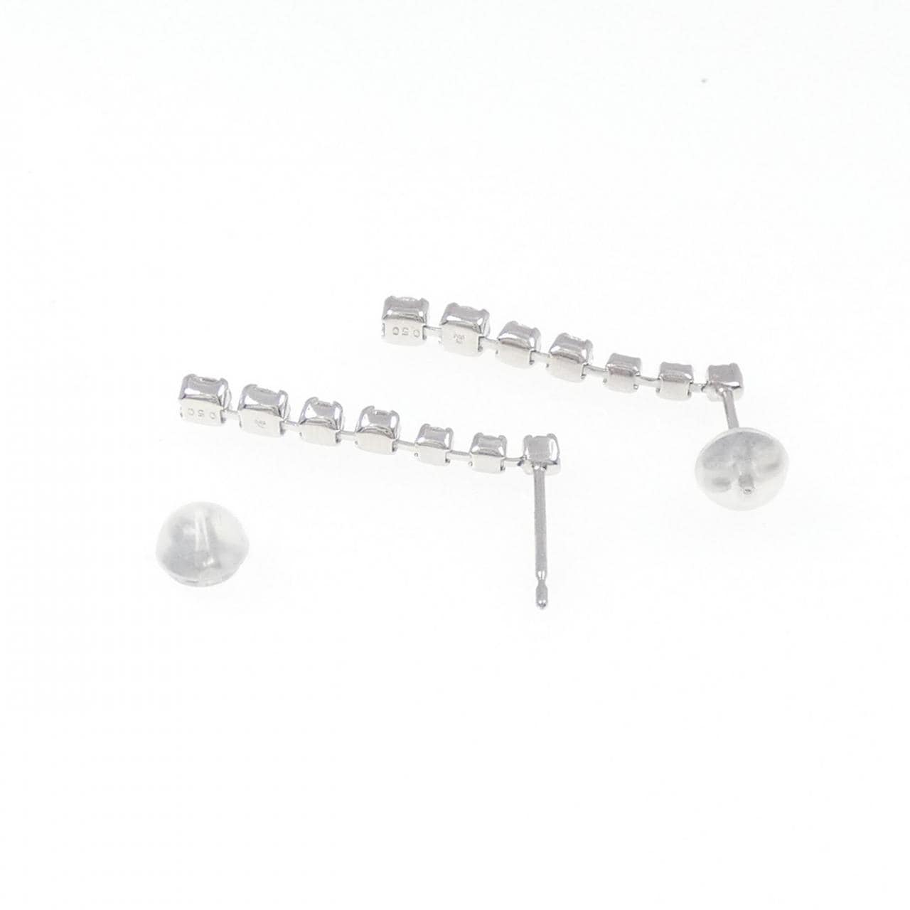 PT ダイヤモンド ピアス 1.00CT