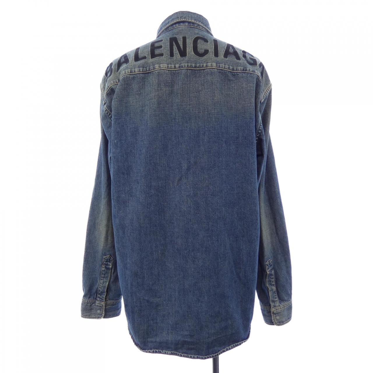 BALENCIAGA 583490 TEW07 牛仔夾克