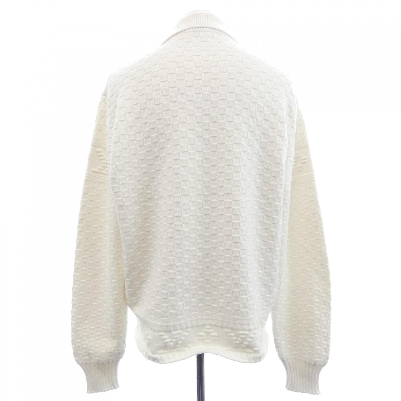 ルイヴィトン LOUIS VUITTON LVダミエウールブレンドプルオーバー HPN63WTZ8 ニット