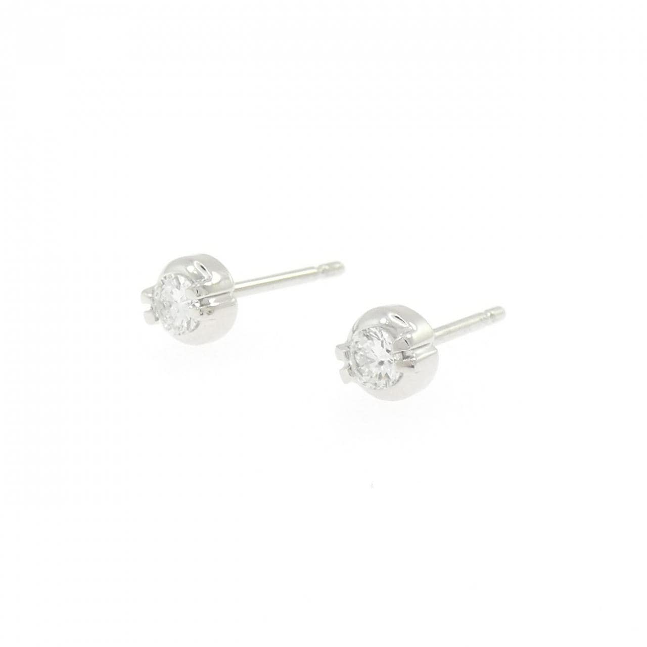 PT900 ダイヤモンド ピアス 0.26CT