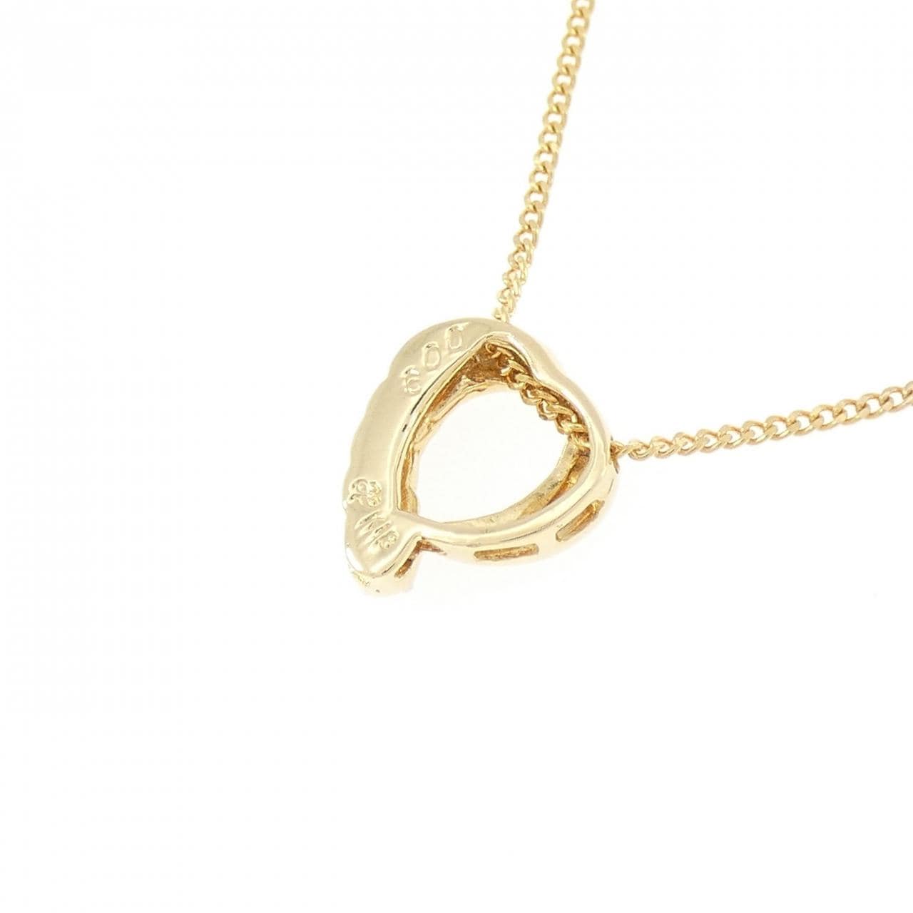 K18YG ダイヤモンド ネックレス 0.09CT