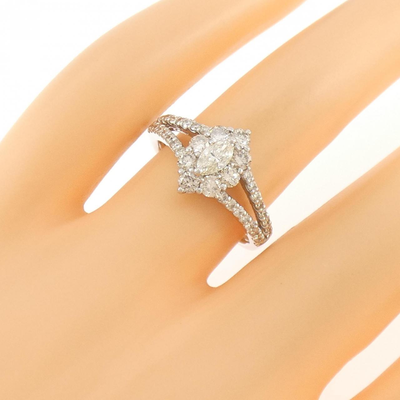 PT900 ダイヤモンド リング 1.00CT