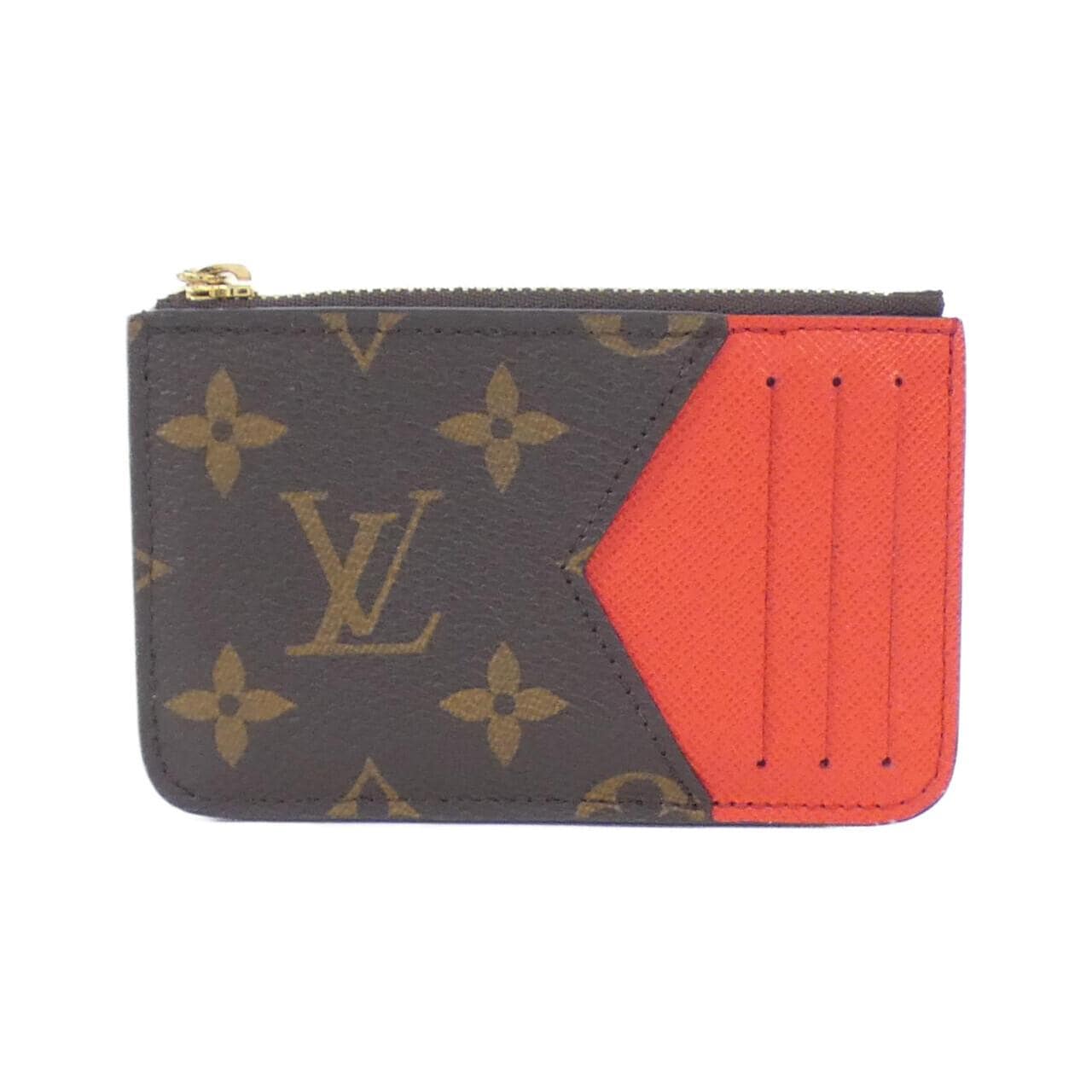 LOUIS VUITTON Monogram Porte Carte Romy M81881 Coin & Card Case