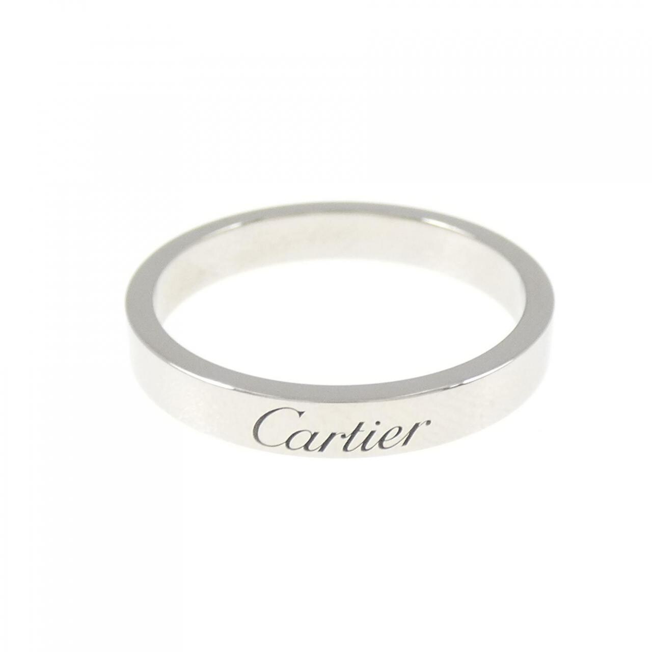Cartier engraved ring