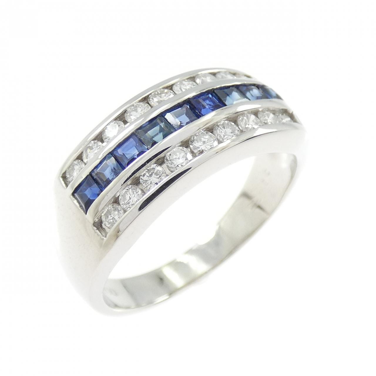 PT900 サファイヤ リング 0.35CT