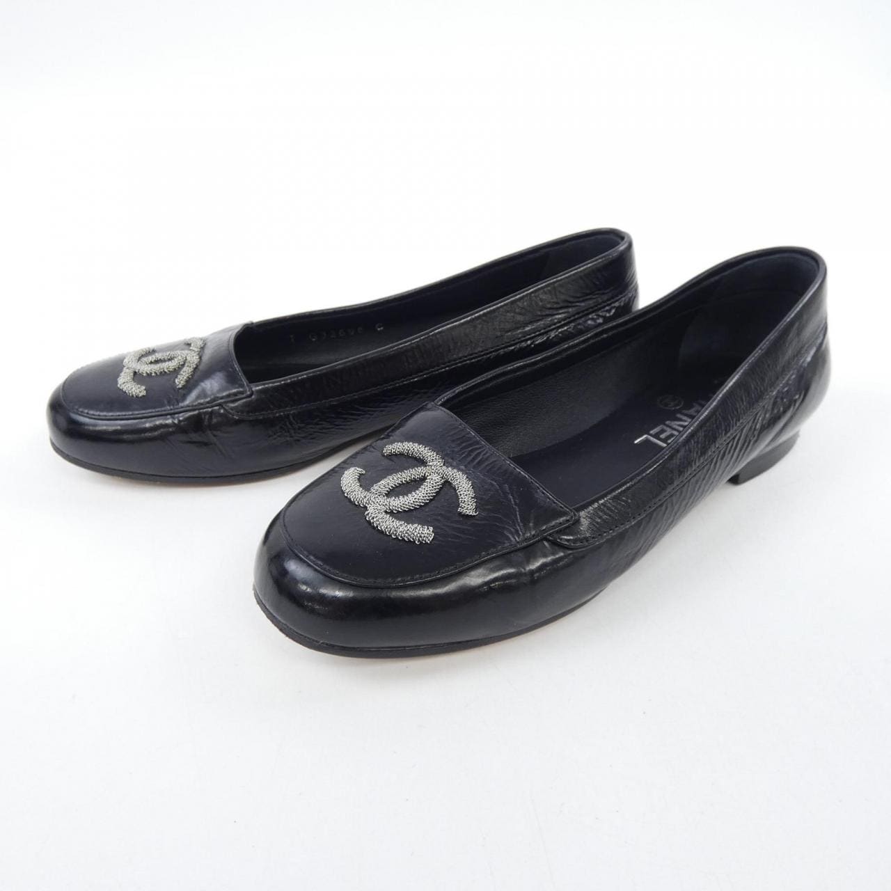 シャネル CHANEL フラット G32696X52108 フラットシューズ