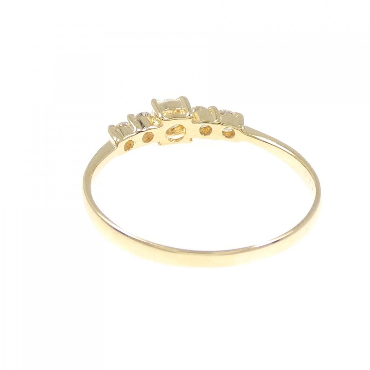 K18YG ダイヤモンド リング 0.24CT