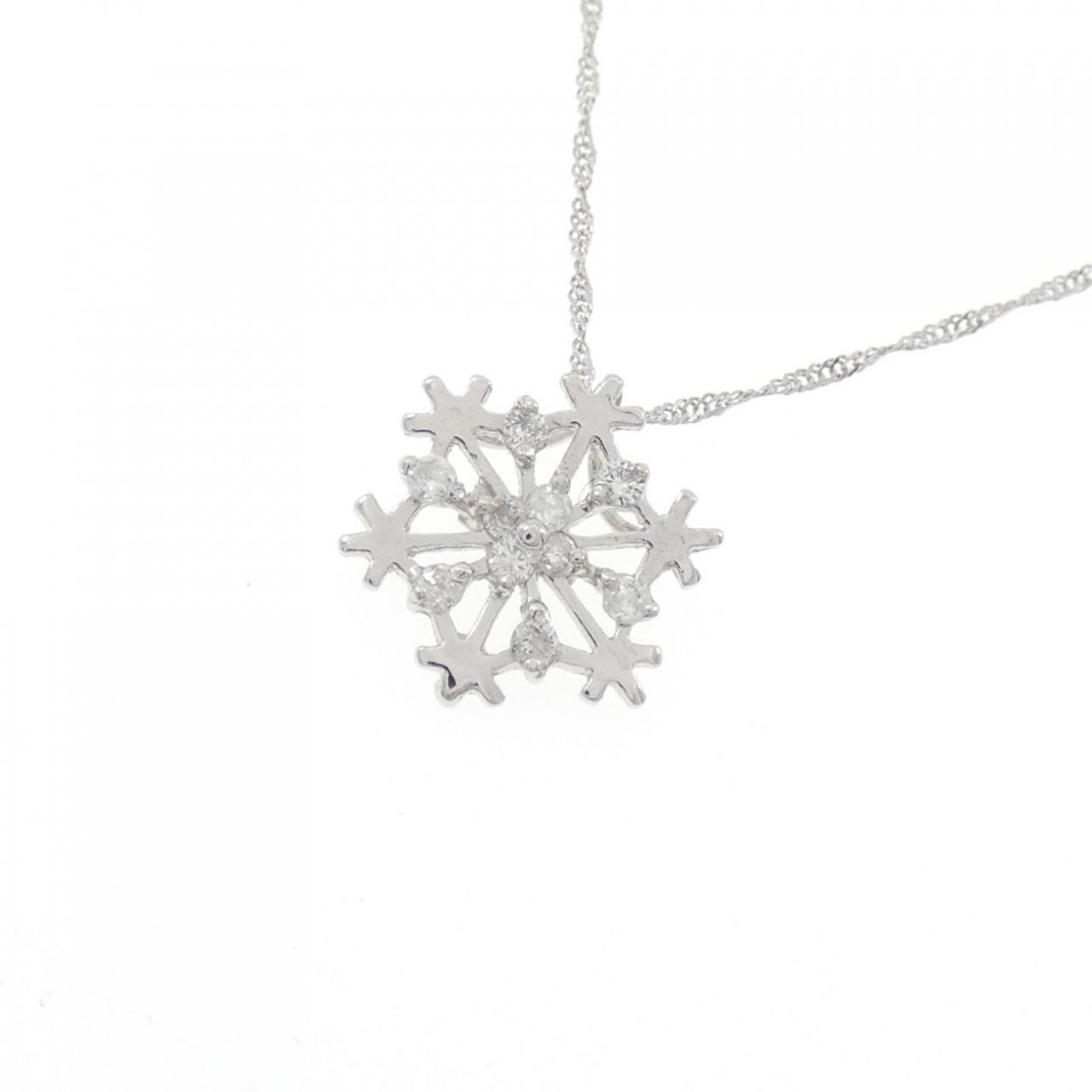 PT1000/PT850 ダイヤモンド ネックレス 0.10CT