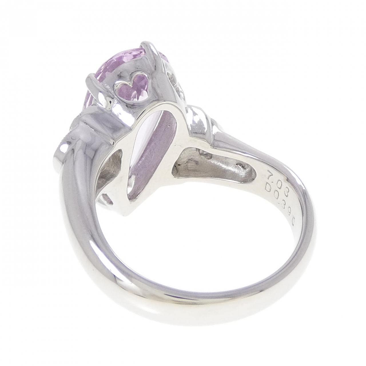 PT900 インペリアルトパーズ リング 7.03CT