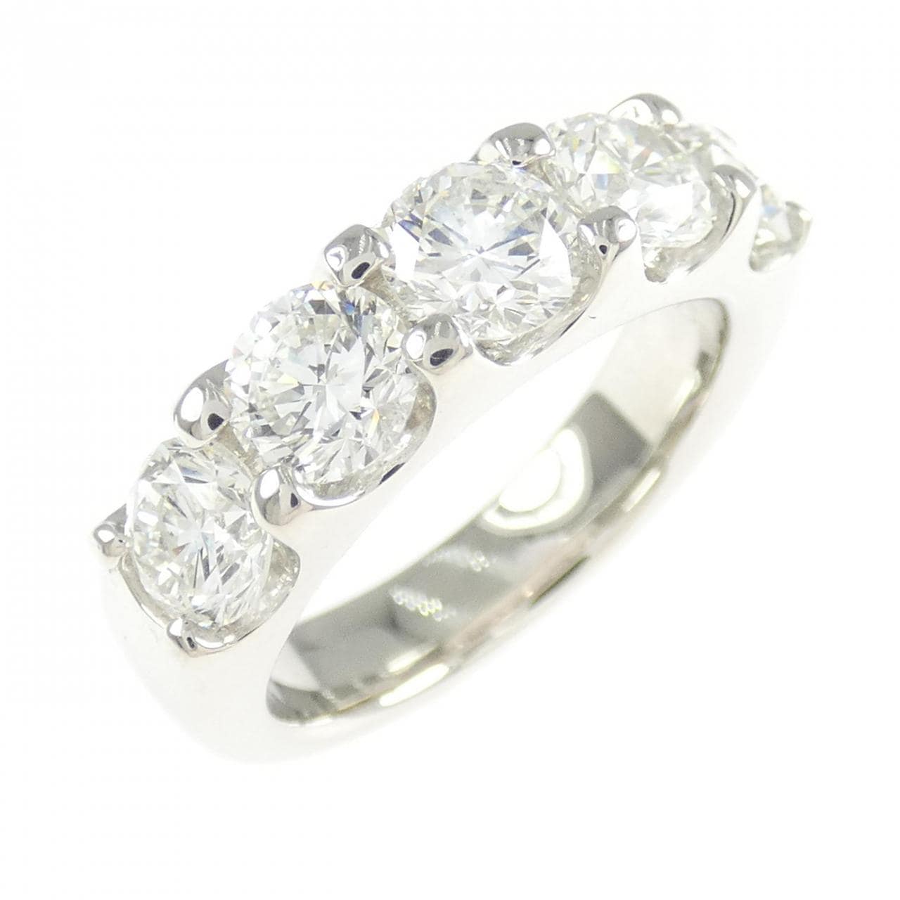 PT900 ダイヤモンド リング 2.127CT G SI1-2 Good