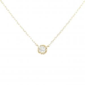 K18YG ダイヤモンド ネックレス 0.15CT