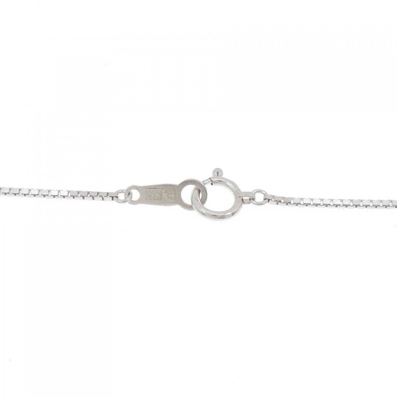 PT900/PT850 グリーンガーネット ネックレス 1.05CT