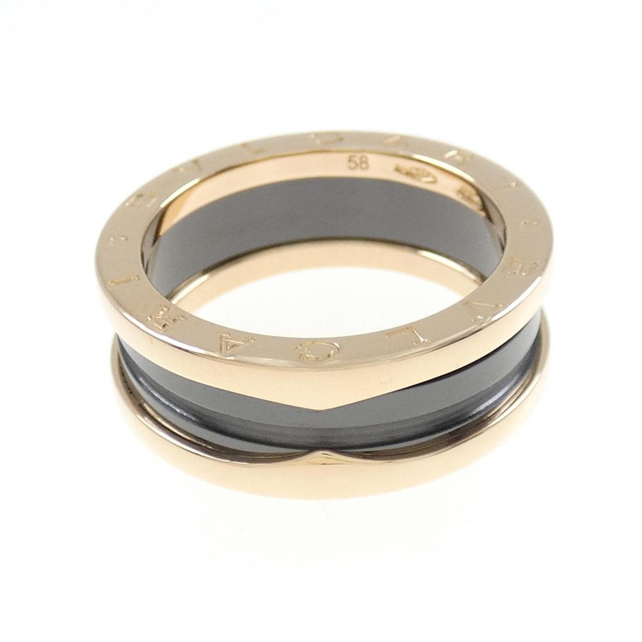 BVLGARI B.zero1 2 band ring ring