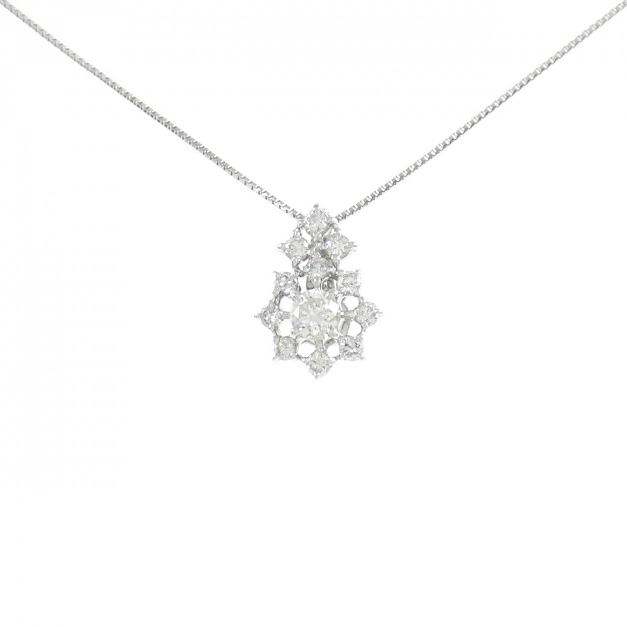 PT/PT850 ダイヤモンド ネックレス 0.32CT