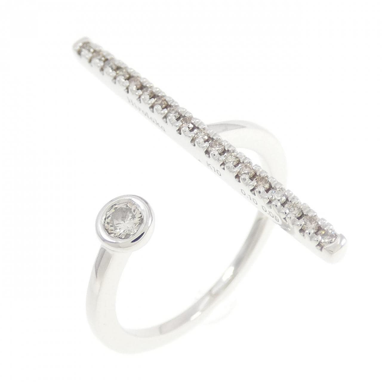 ヒロタカ ゴサマー リング 0.19CT