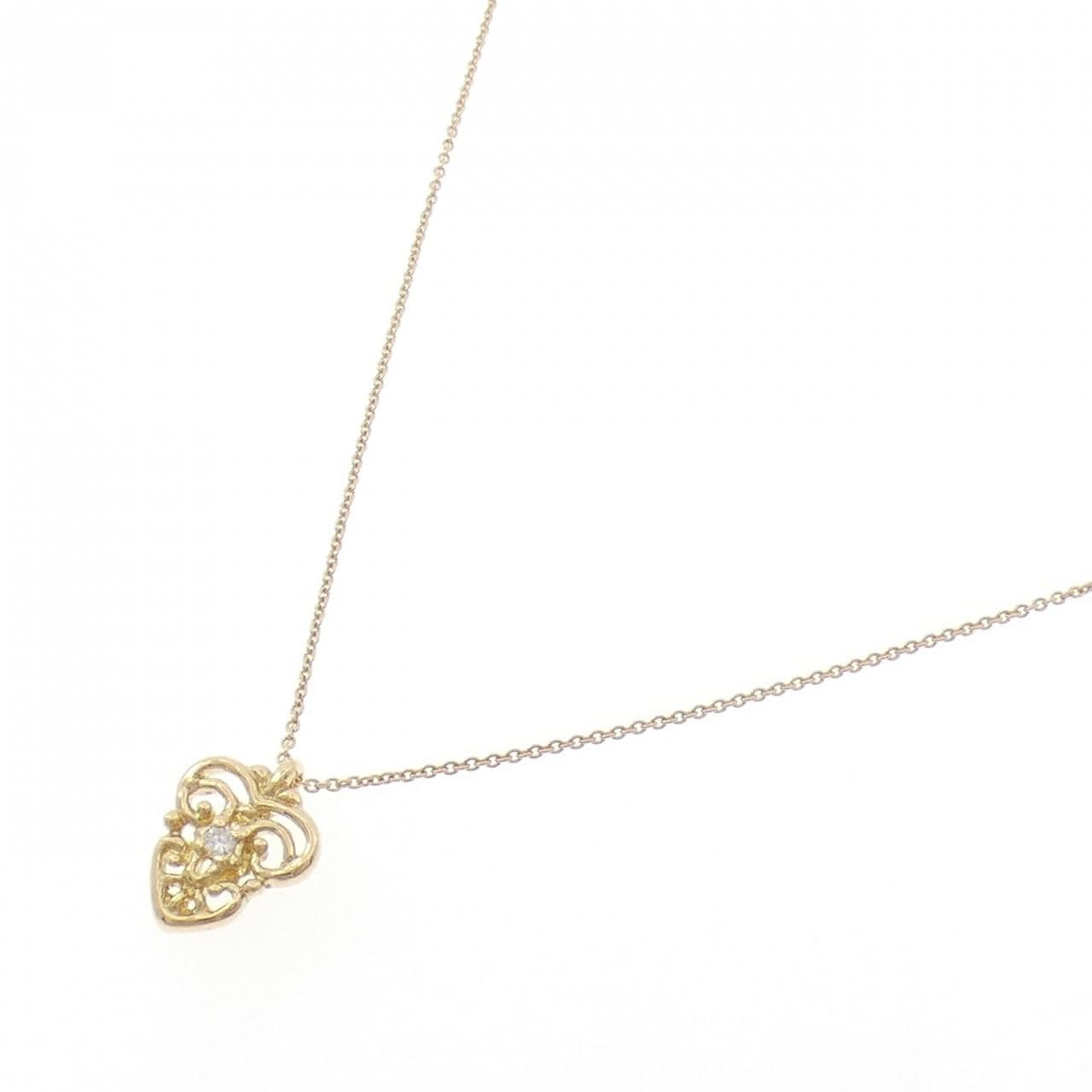 K18YG ダイヤモンド ネックレス