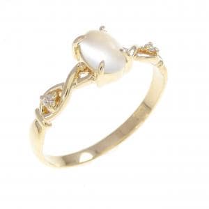 K18YG ムーンストーン リング