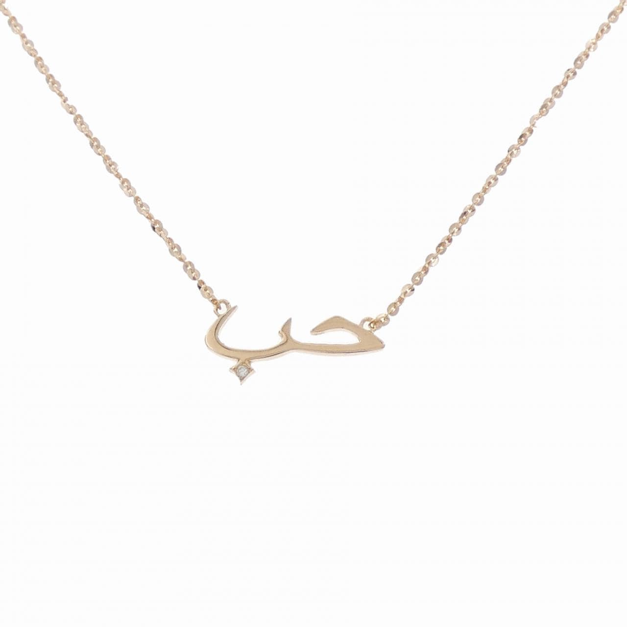 K18PG ダイヤモンド ネックレス