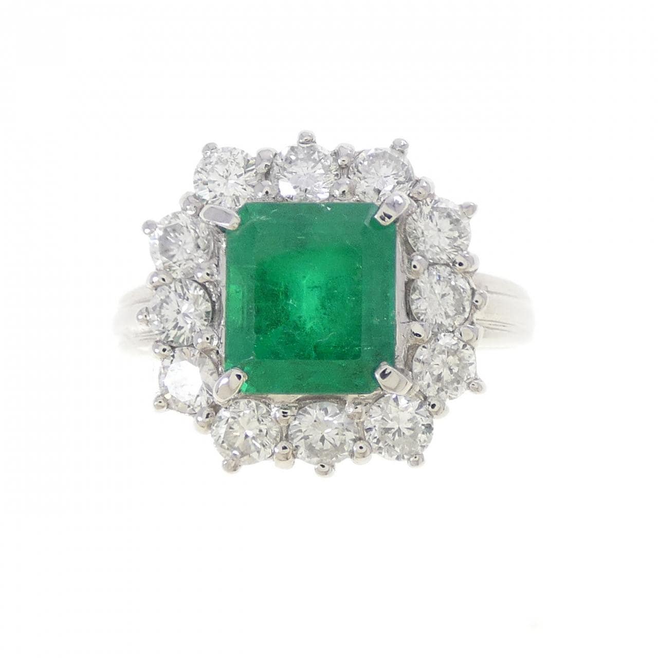 PT900 エメラルド リング 1.76CT