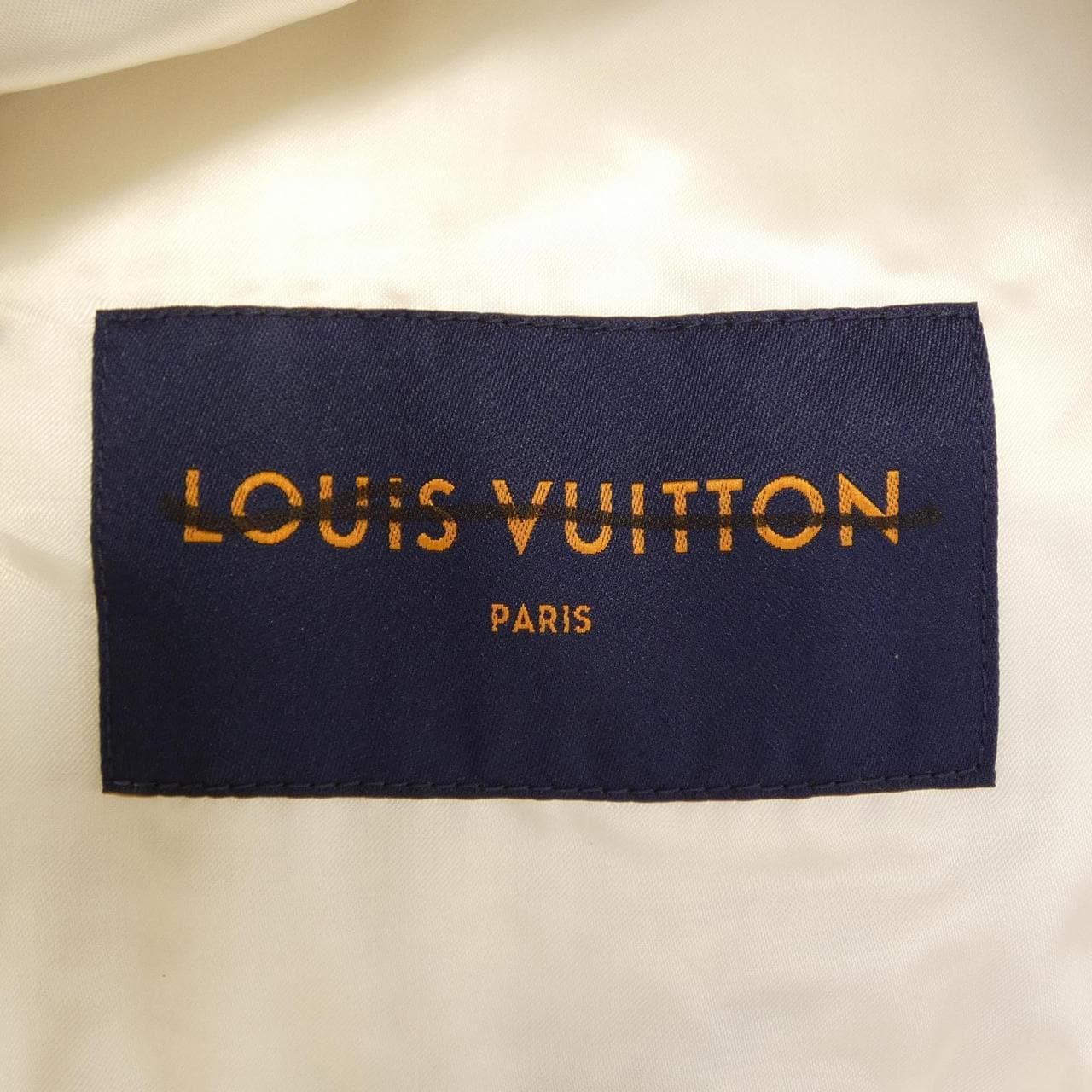 ルイヴィトン LOUIS VUITTON HKL63EZL0 レザーライダースジャケット