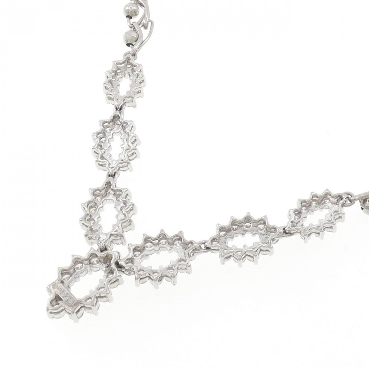PT900/PT850 ダイヤモンド ネックレス 2.51CT