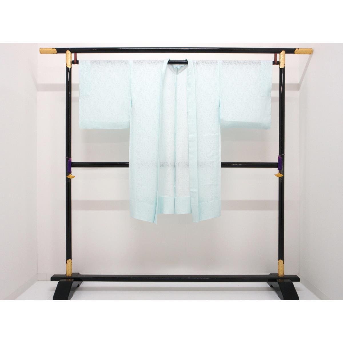 【未使用品】羽織　単衣　紋紗織　セミロング