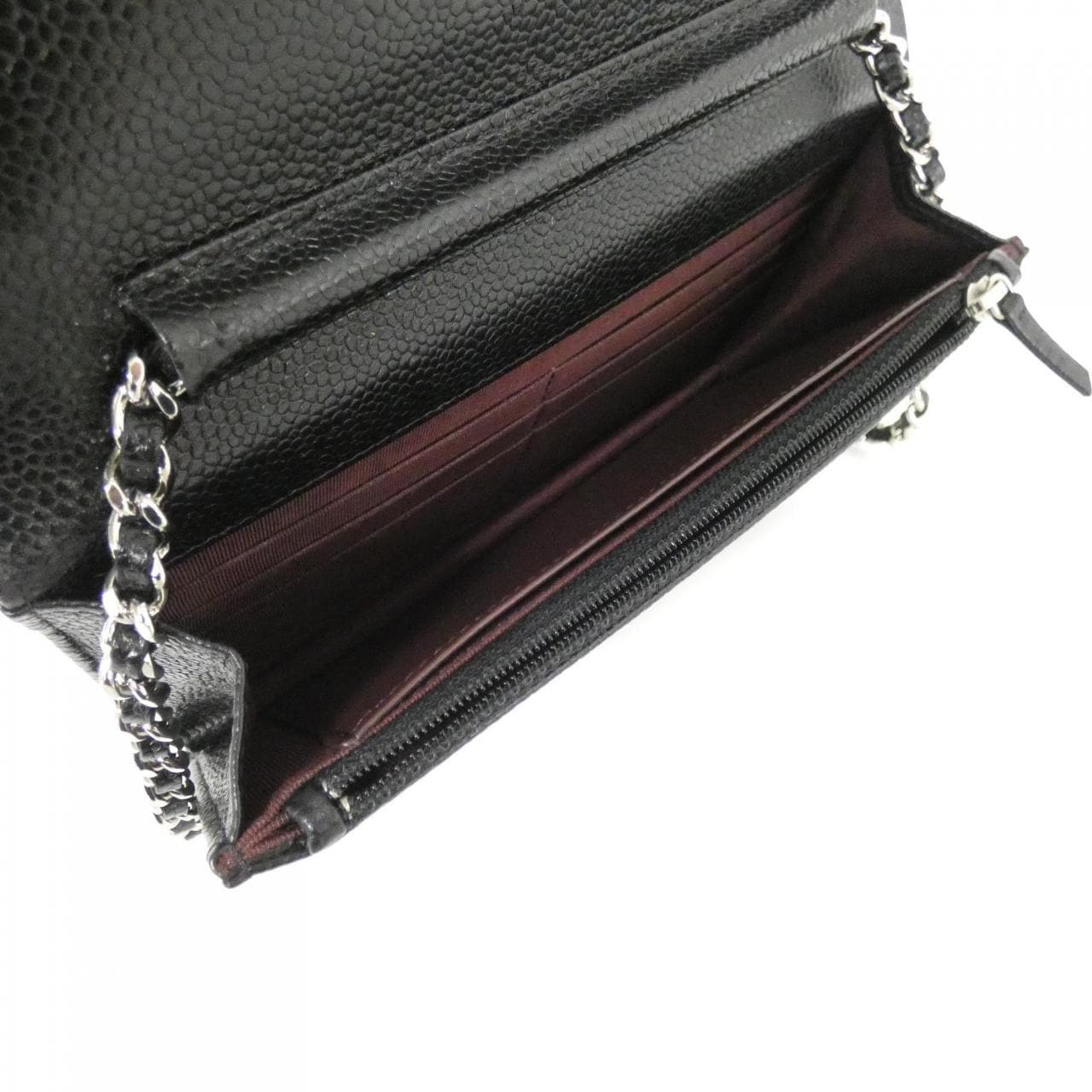 シャネル タイムレスクラシック ライン 33814 チェーンウォレット