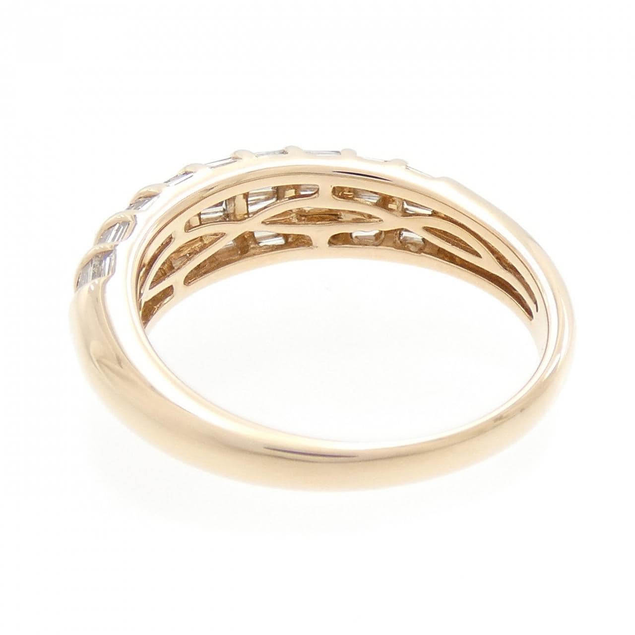 K18PG ダイヤモンド リング 0.75CT