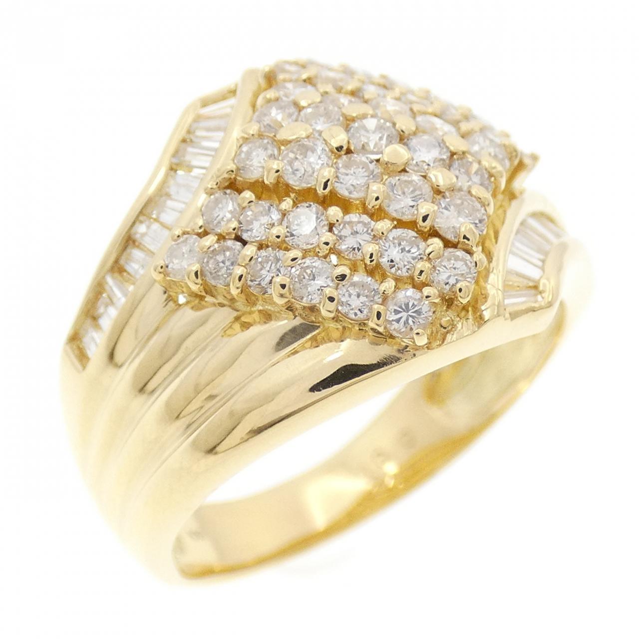 K18YG ダイヤモンド リング 1.00CT