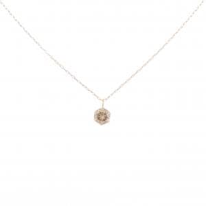 K18PG ダイヤモンド ネックレス 0.30CT