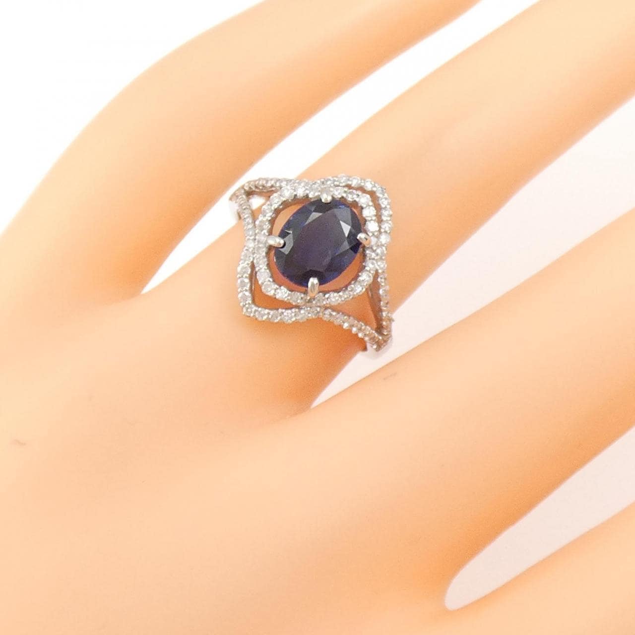 PT サファイヤ リング 1.58CT