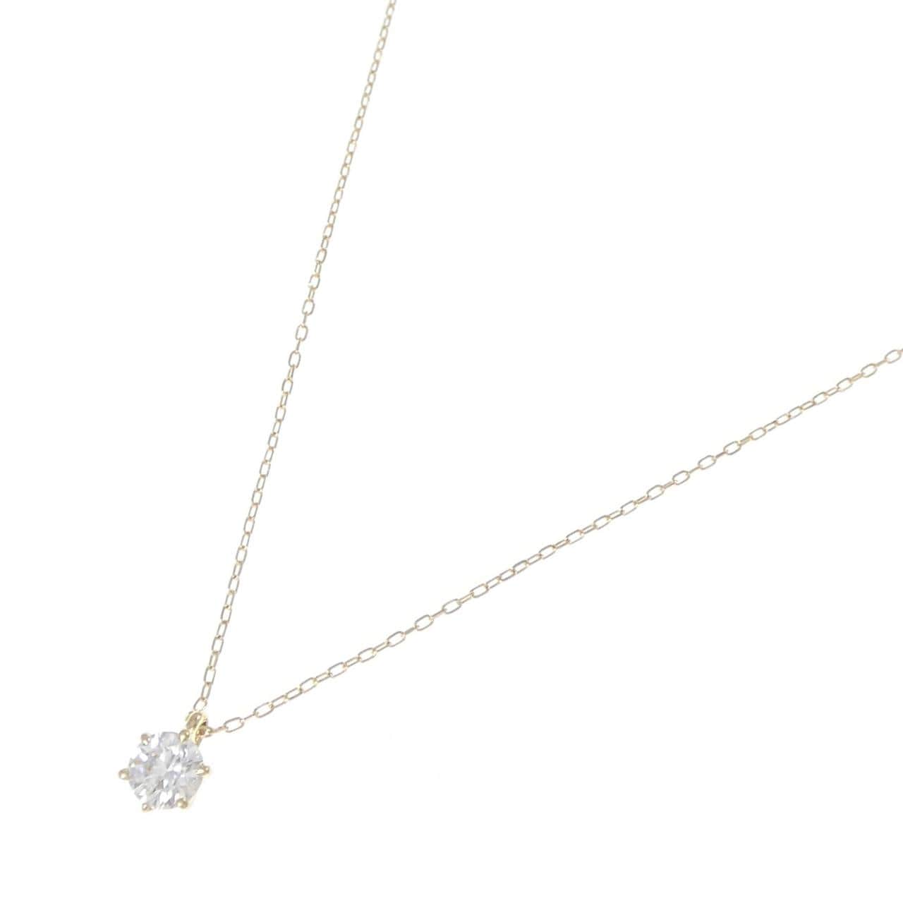 K18YG ダイヤモンド ネックレス 0.268CT D VVS1 VG