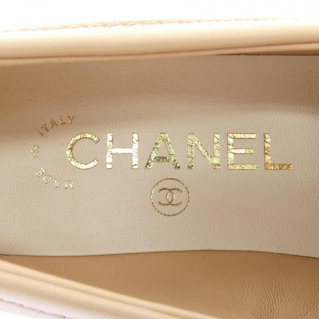 シャネル CHANEL ターンロック モカシン G45474B15482 シューズ