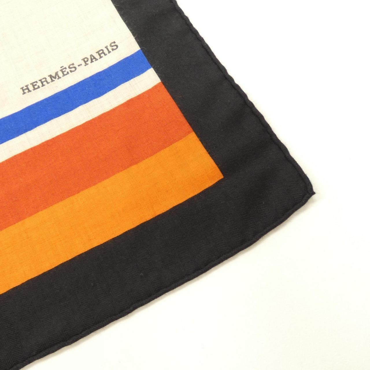 エルメス HERMES CHEVAL A LA COUVERTURE H243345S カレジェアン140 ショール