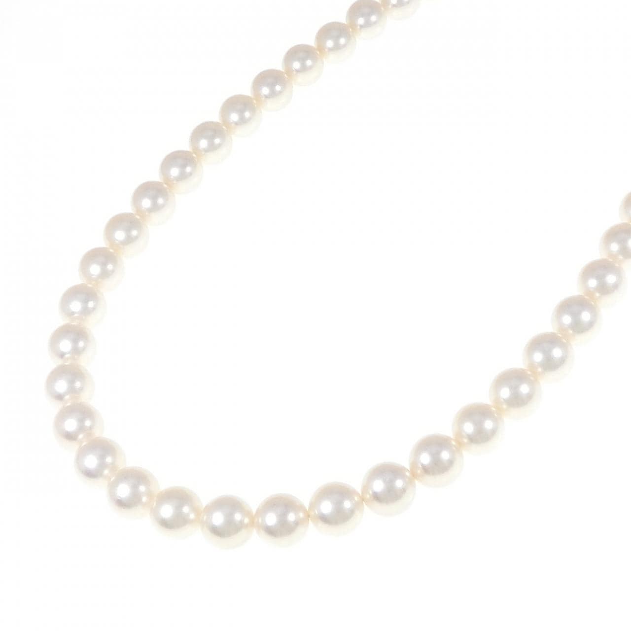 シルバークラスプ アコヤパール ネックレス 8.5-9mm