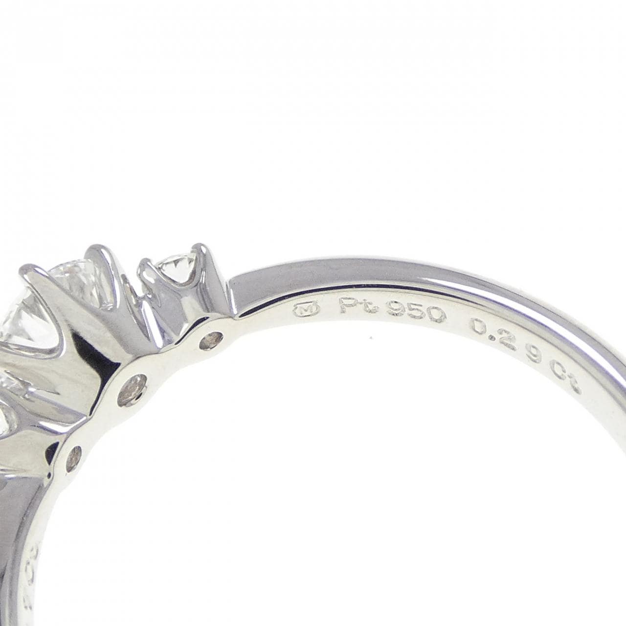 ミキモト ダイヤモンド リング 0.29CT D VVS1 3EXT