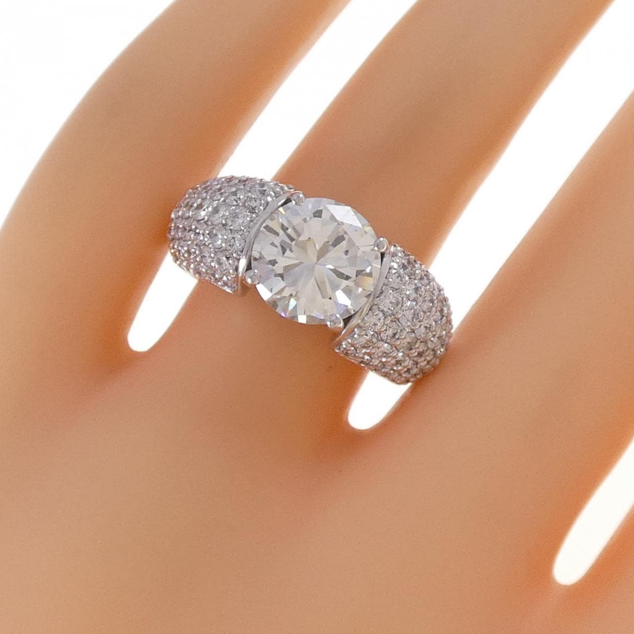 ポンテヴェキオ ダイヤモンド リング 2.53CT