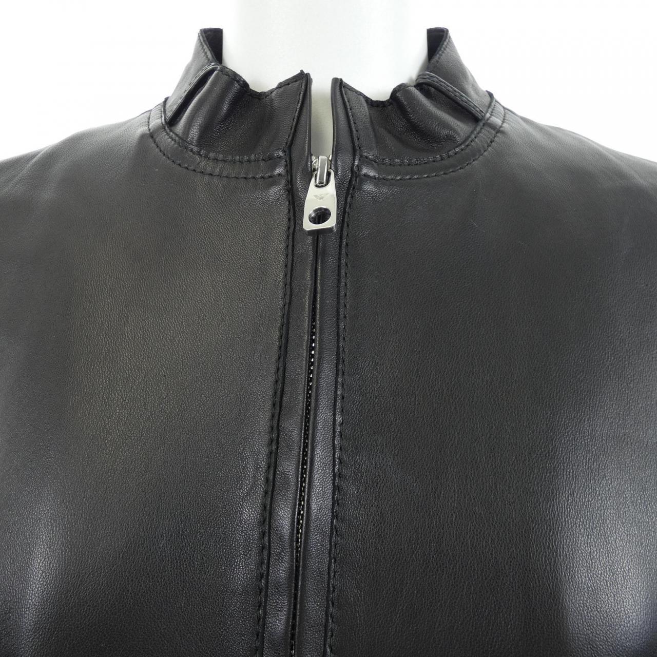 エンポリオアルマーニ EMPORIO ARMANI 12P41 レザージャケット