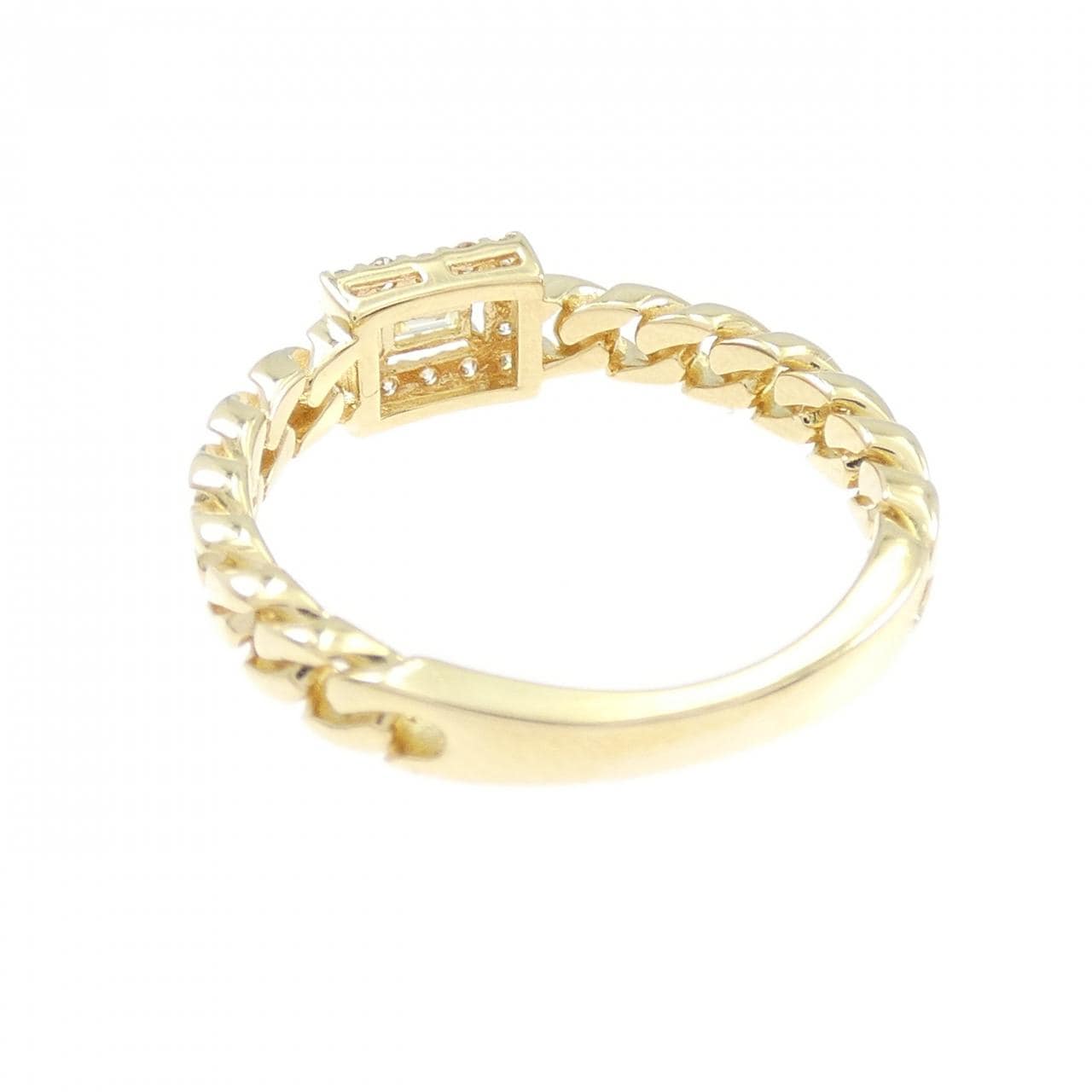 K18YG ダイヤモンド リング 0.15CT