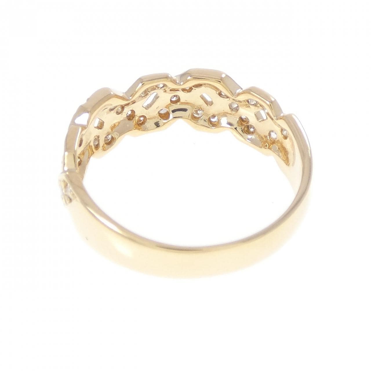 K18YG ダイヤモンド リング 0.33CT