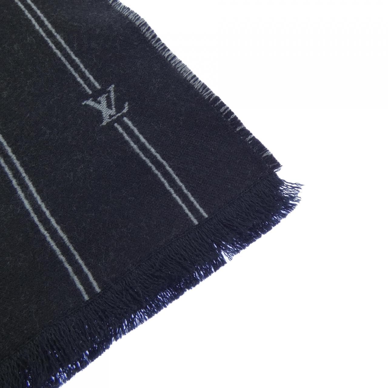 ルイヴィトン LOUIS VUITTON マフラー･モノグラム ストライプス M77189 MUFFLER