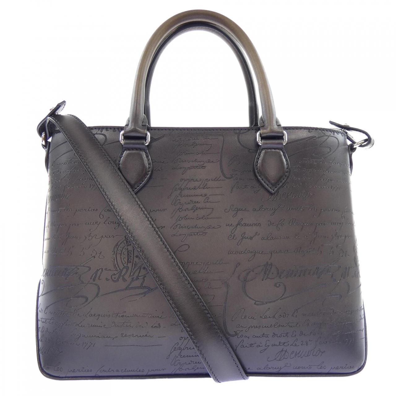 ベルルッティ Berluti トゥジュールXSスクリットレザートートバック BAG