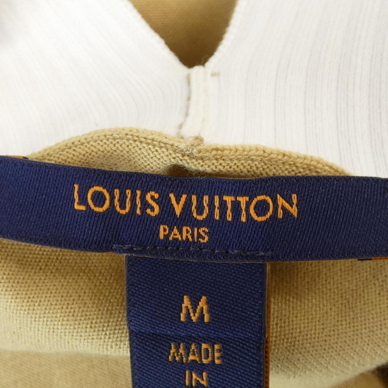 ルイヴィトン LOUIS VUITTON スプリットタートルネックカシミヤプルオーバー FOKL15XN0 ニット